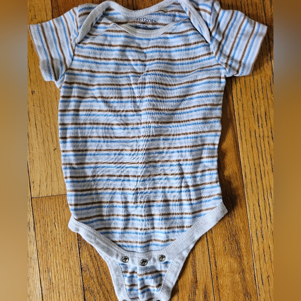 Faded glory one piece short sleeve top
